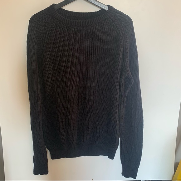 Men’s M Black Sweater crewneck, Hawkings McGill - Picture 2 of 10
